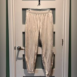 Beige Aritzia Sweatpants